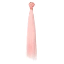 1pcs Hair Refires Bjd Hair 25cm*100CM Black Pink Brown Khaki White Grey Color Long Straight Wig Hair for 1/3 1/4 BJD Diy