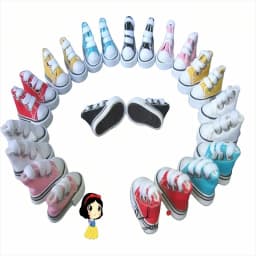 3.5cm*2cm*3cm Doll Shoes for Blythe Licca Jb Doll Mini Shoes for Russian Doll 1/6 BJD Sneakers Shoes Boots