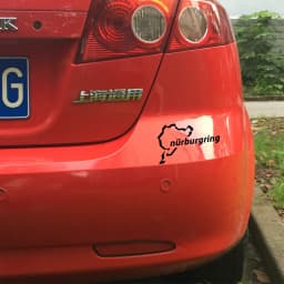 Race Car Motorsport Vinyl Sticker The Racing Track Nurburgring Car Decals For Car Body Decor