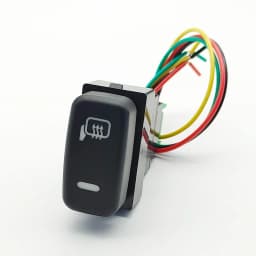 1Pc For Mitsubishi Pajero V73 V93 Lancer Outlander ASX L200 RED LED key switch fog light daytime running DRL Power Switch Button