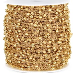 No Fade 2Meters 1Meter Stainless Steel Beads Chains for Jewelry Making DIY Necklace Bracelet Accessories Handmade Ball Chain