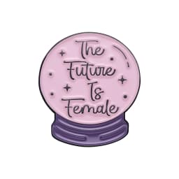 Girl Power Enamel Pins She Believed She Could So She Did Brooches Bag Clothes Lapel Badges Feminist Jewelry Gift for Friends