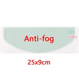 Universal Moto Helmet Anti-fog Patch Film Rainproof Lens Film for Motorcycle Visor Clear Fog Resistant Motor Racing Accessories