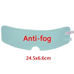 Universal Moto Helmet Anti-fog Patch Film Rainproof Lens Film for Motorcycle Visor Clear Fog Resistant Motor Racing Accessories