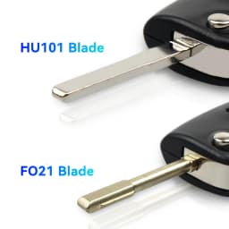 KEYYOU 433MHz 4D63 40bit 80bit 3 Buttons Flip Folding Remote Control Key for Ford Focus Fiesta 2013 Fob Case HU101 F021 Blade