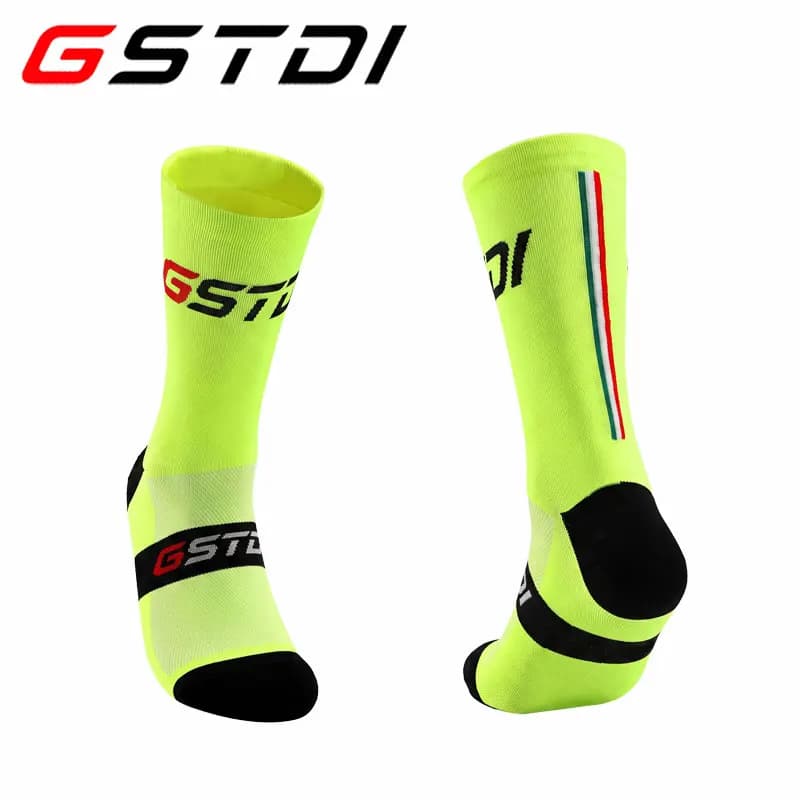 GSTDI  2026 New Men Cycling Socks Professional Road Mtb Bike Women Compression Racing Outdoor Unisex Sports