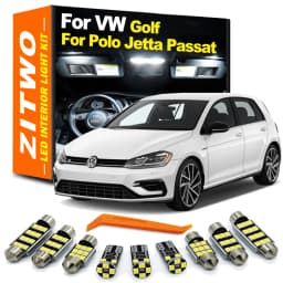 ZITWO No Error LED Interior Light Kit For VW Volkswagen Golf Jetta 3 4 5 6 7 MK4 MK5 MK6 MK7 Passat B5 B6 B7 CC Polo 6R 6C 9N
