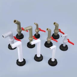 IBC Tank Adapter Water Cube Valve Fittings Garden Irrigation Connector Easy Use Hose Switch Faucets High Quality