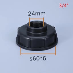IBC Tank Adapter Water Cube Valve Fittings Garden Irrigation Connector Easy Use Hose Switch Faucets High Quality