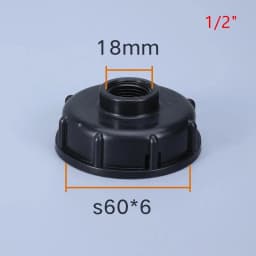 IBC Tank Adapter Water Cube Valve Fittings Garden Irrigation Connector Easy Use Hose Switch Faucets High Quality