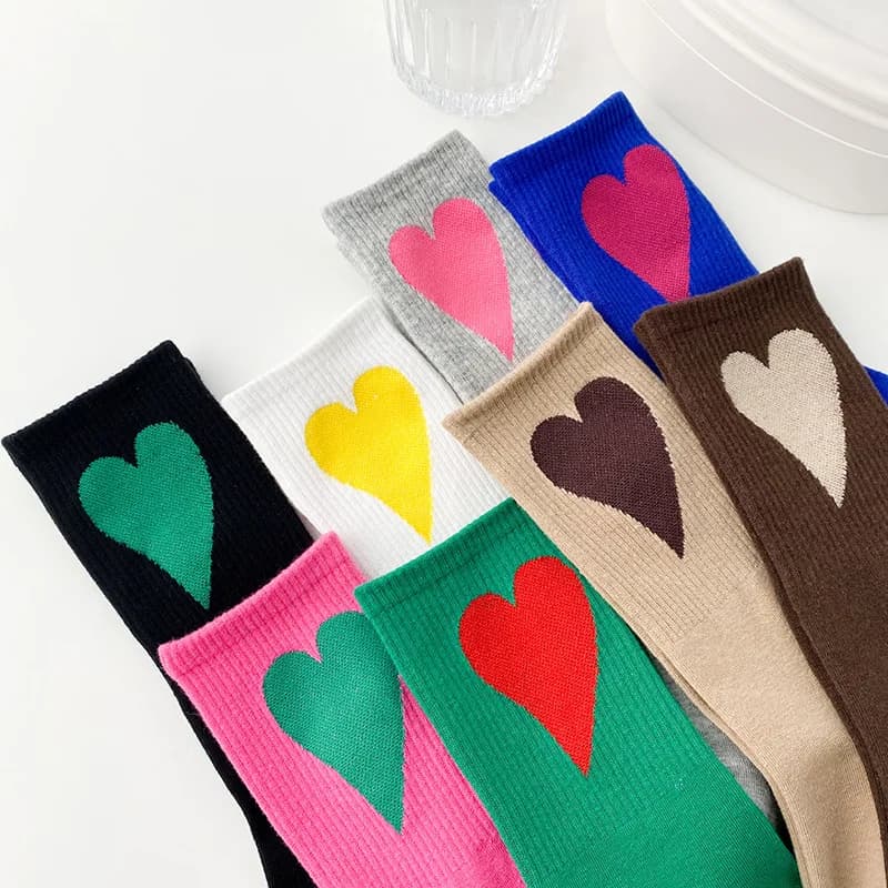Autumn and Winter New Socks Women Love Korean Men and Women Couples In Cotton Socks Funny Socks