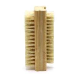 Double-sided Nail Brush Manicure Pedicure Wood Handle Soft Remove Dust Nail Cleaning Brush For Nail Care Scrubbing Tools