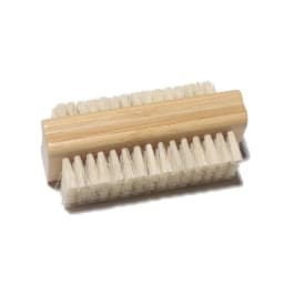 Double-sided Nail Brush Manicure Pedicure Wood Handle Soft Remove Dust Nail Cleaning Brush For Nail Care Scrubbing Tools