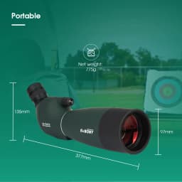Svbony SV28plus 50/60/70mm Spotting Scope Powerful Zoom Telescope Long Range PORRO Prism Suit Archery Target Shooting Camping