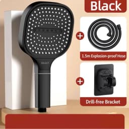 Xiaomi 13cm Large Panel Shower Head Adjustable 3 Modes High Pressure Massage Shower Head Filter Element Bathroom Accessories New