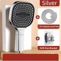 Xiaomi 13cm Large Panel Shower Head Adjustable 3 Modes High Pressure Massage Shower Head Filter Element Bathroom Accessories New