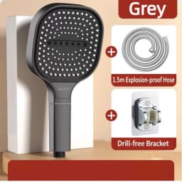 Xiaomi 13cm Large Panel Shower Head Adjustable 3 Modes High Pressure Massage Shower Head Filter Element Bathroom Accessories New