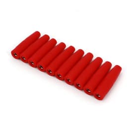 10Pcs Brass 4mm Insulated Banana Female Jack Plug Wire Solder Connector