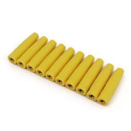 10Pcs Brass 4mm Insulated Banana Female Jack Plug Wire Solder Connector