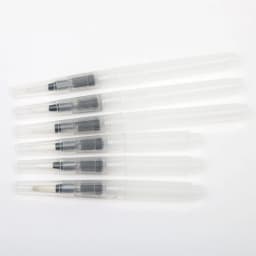 Ginflash Refillable Paint brush Water Brush Ink Pen Water Color soft head Calligraphy watercolor paints Painting