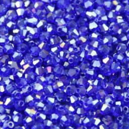 3mm 200-piece Assortment of Glass Diamond-Shaped Beads in Various Colors for Handmade DIY Jewelry Making and Beadwork Accessorie