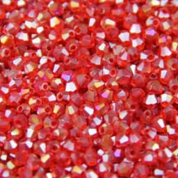 3mm 200-piece Assortment of Glass Diamond-Shaped Beads in Various Colors for Handmade DIY Jewelry Making and Beadwork Accessorie