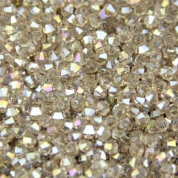 3mm 200-piece Assortment of Glass Diamond-Shaped Beads in Various Colors for Handmade DIY Jewelry Making and Beadwork Accessorie