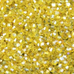 3mm 200-piece Assortment of Glass Diamond-Shaped Beads in Various Colors for Handmade DIY Jewelry Making and Beadwork Accessorie