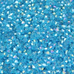 3mm 200-piece Assortment of Glass Diamond-Shaped Beads in Various Colors for Handmade DIY Jewelry Making and Beadwork Accessorie