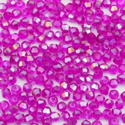3mm 200-piece Assortment of Glass Diamond-Shaped Beads in Various Colors for Handmade DIY Jewelry Making and Beadwork Accessorie
