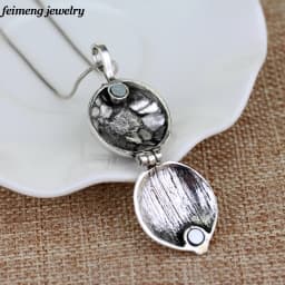 The Vampire Diaries Elena vervain Necklace Locket Pendant For Men Women Party Jewelry