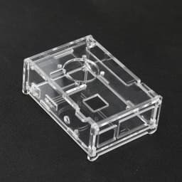 Acrylic Case for Raspberry Pi 3 Model B+ 3B Transparent Box Cover Shell Optional Cooling Fan for Raspberry Pi 3B+