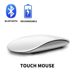 Upgrade Wireless Bluetooth Magic Computer Mouse Rechargeable Touch Slim Ergonomic Dual-Mode Silent PC Mice For Apple Macbook Air