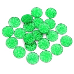 Fashion 40pcs 8mm 10mm 12mm Mix Colors Druzy Natural Stone Convex Flat back Resin Cabochons Jewelry Accessories Supplies