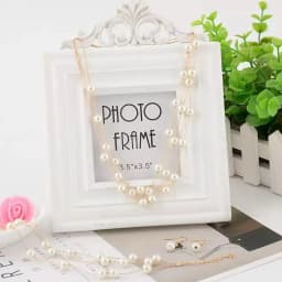 Imitation Pearl Jewelry Set Simulated Pearl Double Layer Women Earrings Necklace Bracelet Sets for Wedding N271