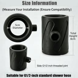 High Pressure Handheld Shower Head ,Flushing Cleaning Spiral Nozzle For Men,3D Printed Bathroom Accessories,Pet Foot Wash Tool