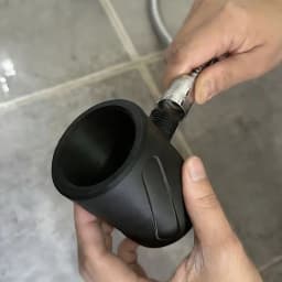 High Pressure Handheld Shower Head ,Flushing Cleaning Spiral Nozzle For Men,3D Printed Bathroom Accessories,Pet Foot Wash Tool