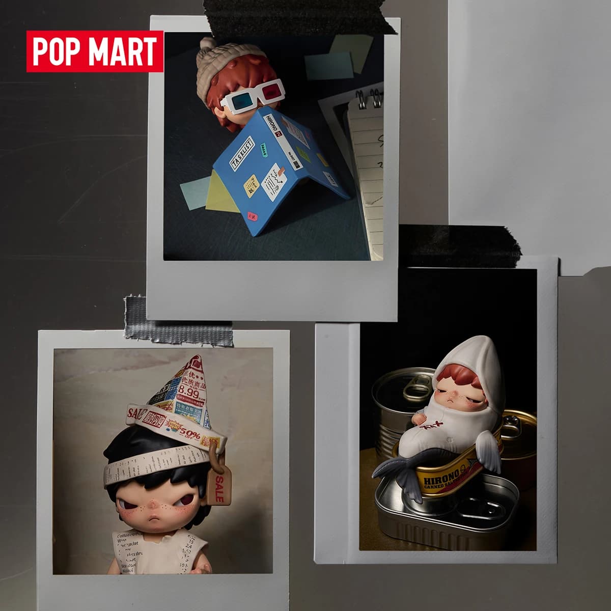 【EU】POP MART Hirono Tamed Wildgrass Series Figures 1/12PCS ox Blindbox Collectable Figure Cute Gift Mystery Boxes