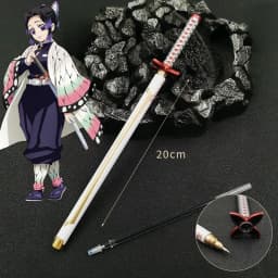 New 17 Styles Japan Anime Demon Slayer Model Gel Pen 0.5mm Black Refill Cosplay Prop Kid Student Gift Slayer Sword