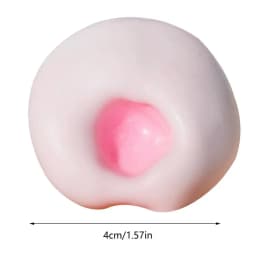 4cm Rubber Squeeze Toys Cute Soft Ball Fidget Toys for Teens Kids Adults Birthday Classroom Prizes Goodie Bag Fillers Boys Girls