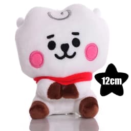 BT21-Chimmy Cooky Koya Shooky Tata Anime Peripheral,Cute Cartoon Keychain Backpack Decor,Personality Doll Pendant for Fans