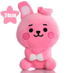 BT21-Chimmy Cooky Koya Shooky Tata Anime Peripheral,Cute Cartoon Keychain Backpack Decor,Personality Doll Pendant for Fans