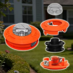 Universal Fit String Trimmer Replacement Bump Head Automatic Grass Trimmer Head for Garden Brush Cutter Edging Lawn Care