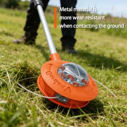 Universal Fit String Trimmer Replacement Bump Head Automatic Grass Trimmer Head for Garden Brush Cutter Edging Lawn Care