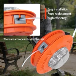 Universal Fit String Trimmer Replacement Bump Head Automatic Grass Trimmer Head for Garden Brush Cutter Edging Lawn Care