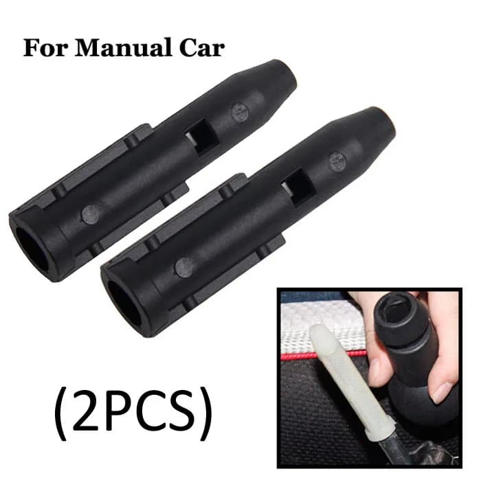 2pcs Shift Gear Knob Sleeve Adapter Lever Manual ForPEUGEOT 106 206 207 301 306 307 308 2008 508 ForCITROEN C2 C3 C4 SAXO XANTIA
