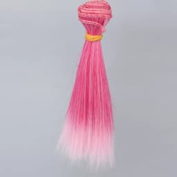 1pcs Wig Refires Bjd Hair 15cm*100CM Black Gold Brown Green Pink Color Straight Wig Hair for 1/3 1/4 BJD Diy