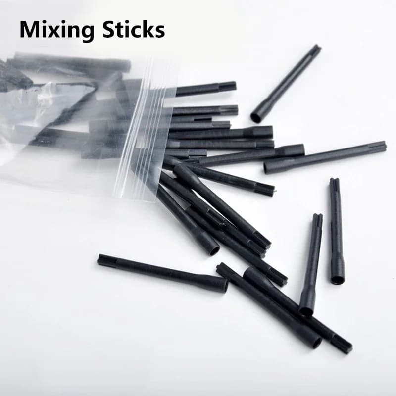 100pcs Plastic Mixing Sticks For Tattoo Ink Pigment Mixer Supply PMS-100 Tattoo Accessories