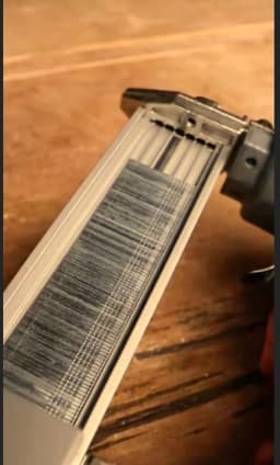 1105pcs F15/F20/F25/F30 Straight 10/15/20/25/30mm Brad Nails For DIY Home Gardening Furniture Woodworking