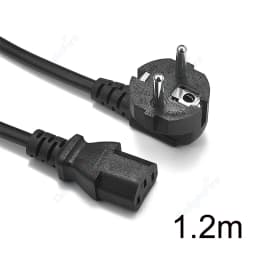EU Plug Power Cable IEC C5 C13 Power Adapter Extension Cord For Asus Dell HP Notebook TV Monitor PC Computer Printer PC Laptop
